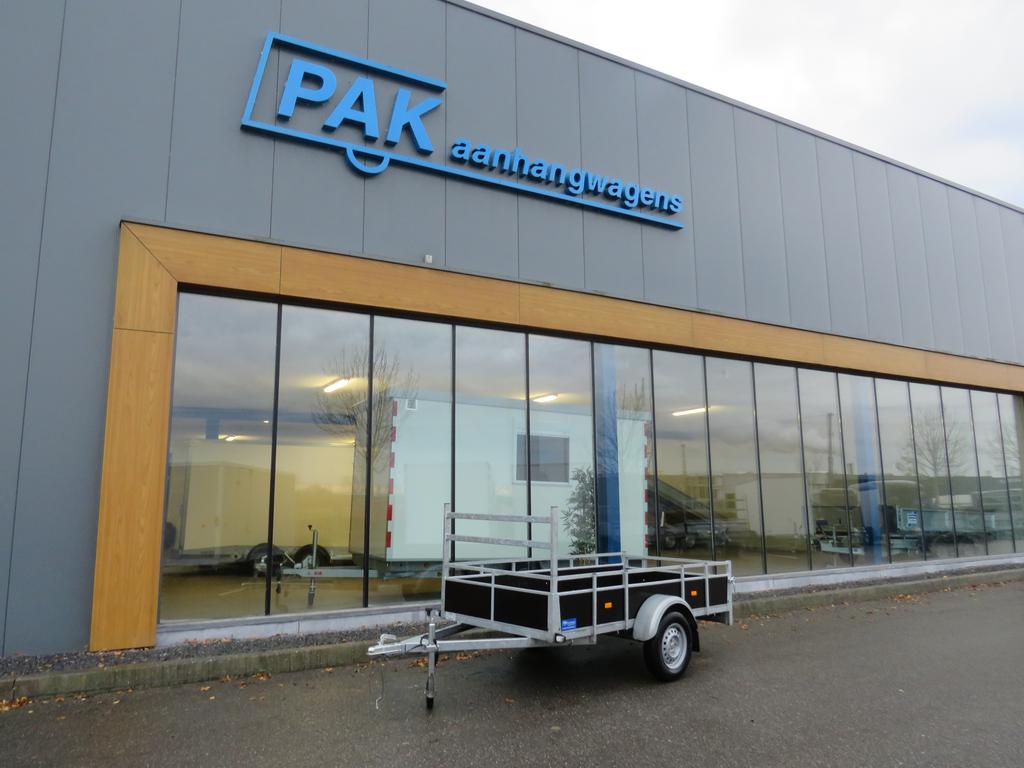 Loady Bakwagen enkelas 250x130cm 750kg